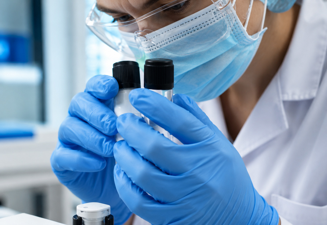 Badanie ampułek podczas procedury in vitro